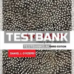 Test Bank for Persuasion Theory and Research 3rd Edition by OKeefe