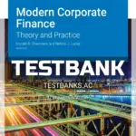 Test Bank for Modern Corporate Finance Theory and Practice Version 8 0 8th Edition by Chambers