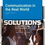 Solutions Manual for Communication in the Real World Version 2 0 2nd Edition by Jones
