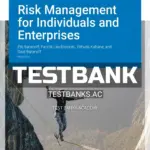 Test Bank for Risk Management for Individuals and Enterprises Version 2 2nd Edition by Baranoff