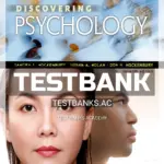 Test Bank for Discovering Psychology 7th Edition by Hockenbury