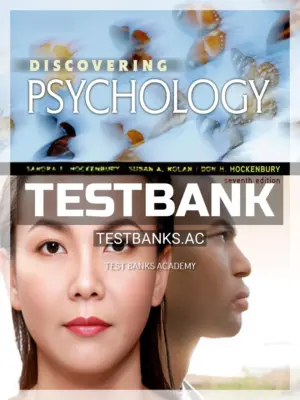 Test Bank for Discovering Psychology 7th Edition by Hockenbury