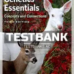 Test Bank for Genetics Essentials Concepts and Connections 3rd Edition by Pierce