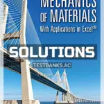 Solutions Manual for Mechanics of Materials With Applications in Excel 1st Edition by Muvdi