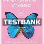 Test Bank for Business to Business Marketing 4th Edition by Brennan