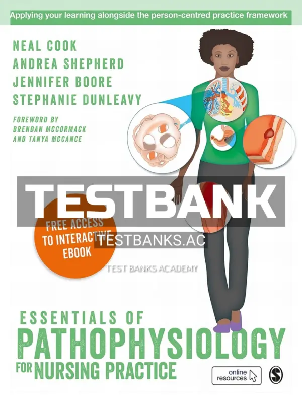 Test Bank for Essentials of Pathophysiology for Nursing Practice 1st Edition by Cook