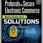 Solutions Manual for Protocols for Secure Electronic Commerce 3rd Edition by Sherif