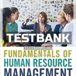 Test Bank for Fundamentals of Human Resource Management Functions Applications Skill Development 1st Edition by Lussier