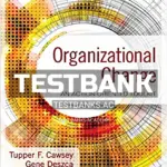 Test Bank for Organizational Change An Action Oriented Toolkit 3rd Edition by Cawsey