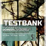 Test Bank for Responding to Domestic Violence The Integration of Criminal Justice and Human Services 5th Edition by Buzawa