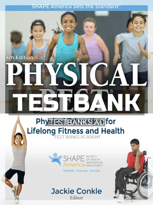 Test Bank for Physical Best 4th Edition by Conkle