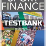 Test Bank for Sport Finance 4th Edition by Fried