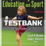 Test Bank for Adapted Physical Education and Sport 7th Edition by Winnick