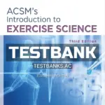 Test Bank for ACSM's Introduction to Exercise Science 3rd Edition by Potteiger