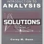 Solutions Manual for Introduction to Analysis 1st Edition by Dunn