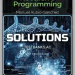 Solutions Manual for Introduction to Recursive Programming 1st Edition by Rubio Sanchez