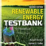Test Bank for Renewable Energy A First Course 2nd Edition by Ehrlich