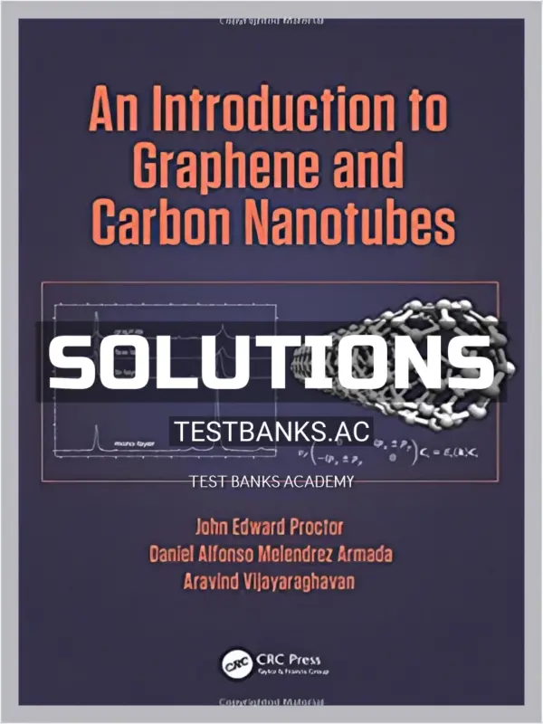 Solutions Manual for Introduction to Graphene and Carbon Nanotubes 1st Edition by Proctor
