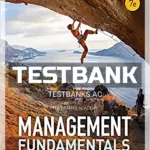 Test Bank for Management Fundamentals Concepts Applications and Skill Development 7th Edition by Lussier