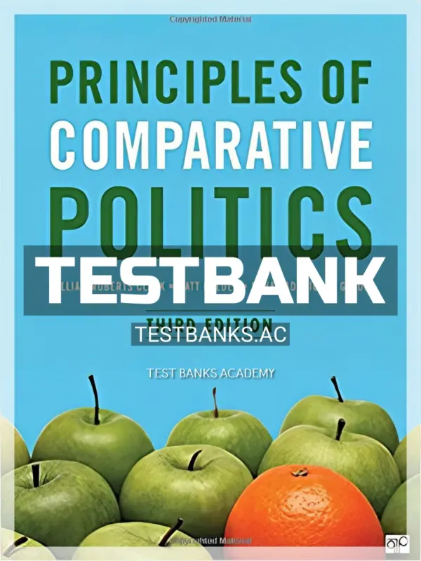 Test Bank for Principles of Comparative Politics 3rd Edition by Golder