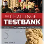 Test Bank for Challenge of Politics An Introduction to Political Science 5th Edition by Riemer