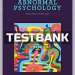 Test Bank for Abnormal Psychology 2nd Edition by Ray