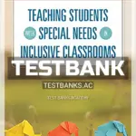 Test Bank for Teaching Students With Special Needs in Inclusive Classrooms 1st Edition by Bryant