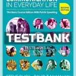 Test Bank for Communication in Everyday Life The Basic Course Edition With Public Speaking 2nd Edition by Duck