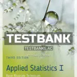 Test Bank for Applied Statistics I Basic Bivariate Techniques 3rd Edition by Warner