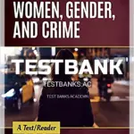 Test Bank for Women Gender and Crime 3rd Edition by Mallicoat