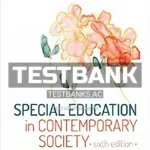 Test Bank for Special Education in Contemporary Society An Introduction to Exceptionality 6th Edition by Gargiulo