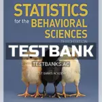 Test Bank for Statistics for the Behavioral Sciences 3rd Edition by Privitera
