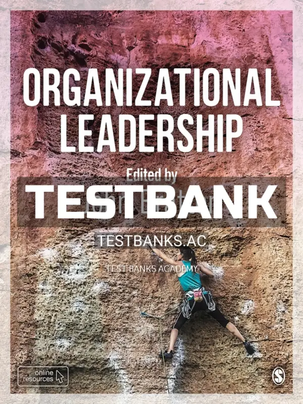 Test Bank for Organizational Leadership 1st Edition by Bratton