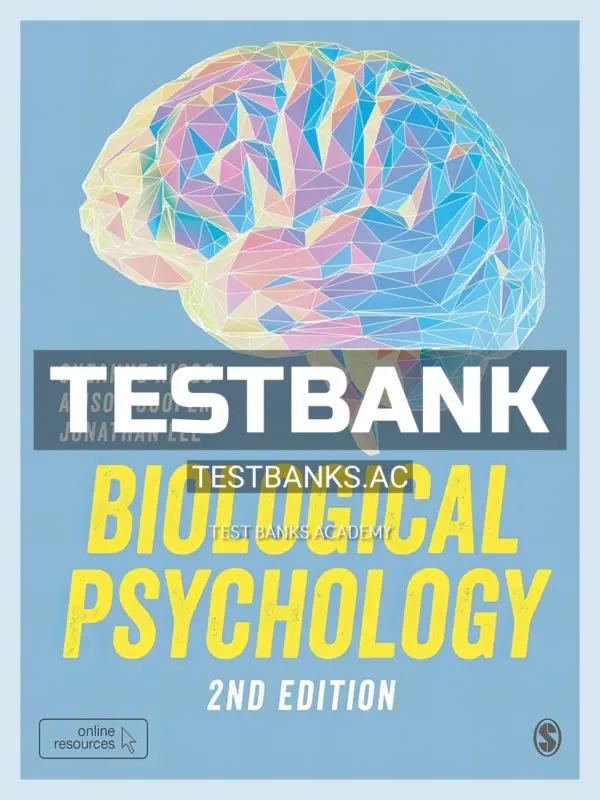 Test Bank for Biological Psychology 2nd Edition by Higgs
