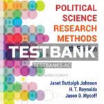 Test Bank for Political Science Research Methods 9th Edition by Johnson