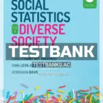Test Bank for Social Statistics for a Diverse Society 9th Edition by Frankfort-Nachmias