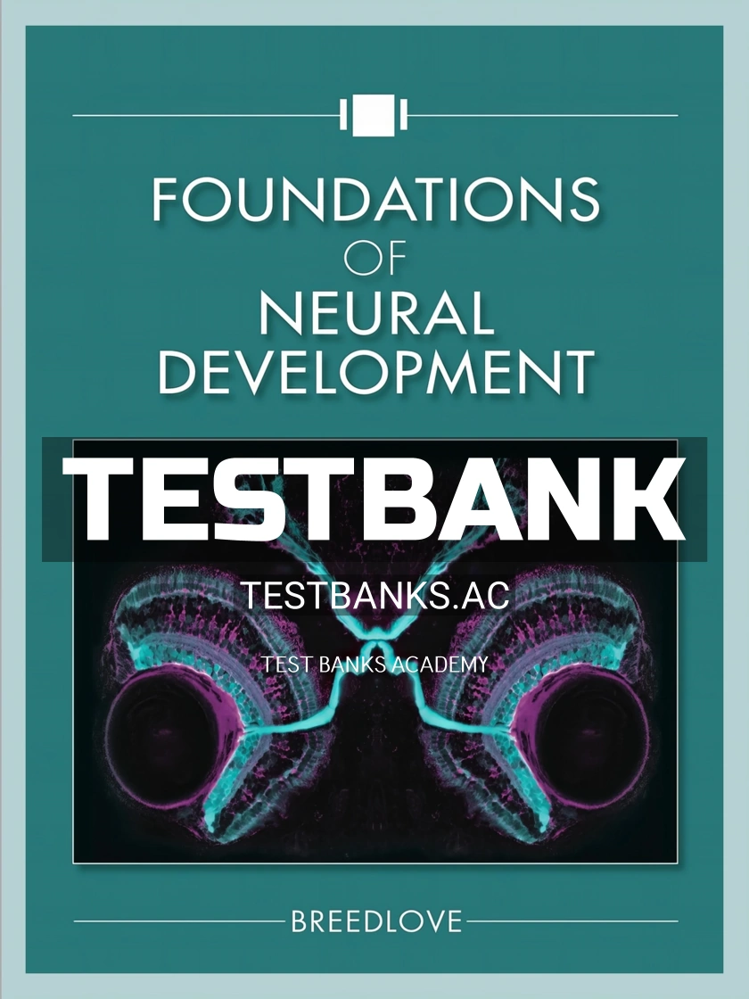 9781605355795-TEST-BANK Test Bank for Foundations of Neural Development 1st Edition by Breedlove