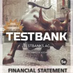Test Bank for Financial Statement Analysis & Valuation 5th Edition by Easton