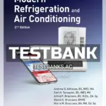 Test Bank for Modern Refrigeration and Air Conditioning 21st Edition by Althouse