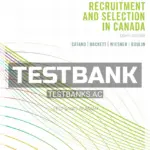 Test Bank for Recruitment and Selection in Canada 8th CA Edition by Catano