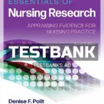 Test Bank for Essentials of Nursing Research 10th Edition by Polit