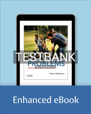 Test Bank for Social Problems 1st US Edition by McNamara