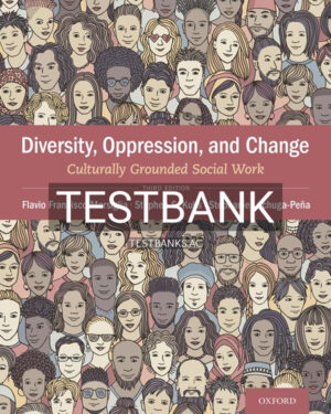 Test Bank for Diversity Oppression and Change 3rd US Edition by Marsiglia