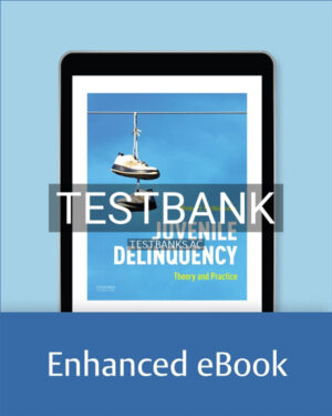 Test Bank for Juvenile Delinquency Theory to Practice 1st US Edition by McNamara