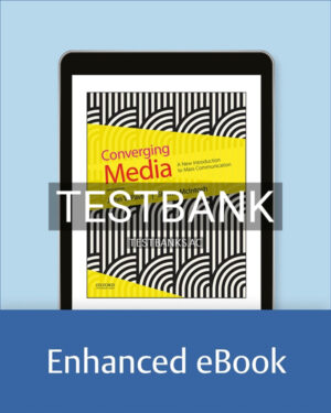 Test Bank for Converging Media 6th US Edition by Pavlik