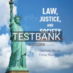 Test Bank for Law Justice and Society A Sociolegal Introduction 5th US Edition by Walsh