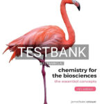 Test Bank for Chemistry for the Biosciences 4th US Edition by Crowe
