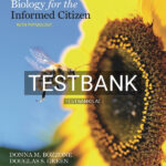 Test Bank for Biology for the Informed Citizen with Physiology 1st US Edition by Bozzone