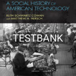Test Bank for A Social History of American Technology 2nd US Edition by Cowan