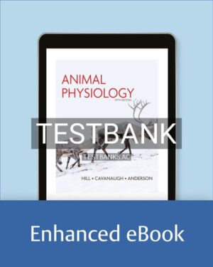 Test Bank for Animal Physiology 5th US Edition by Hill